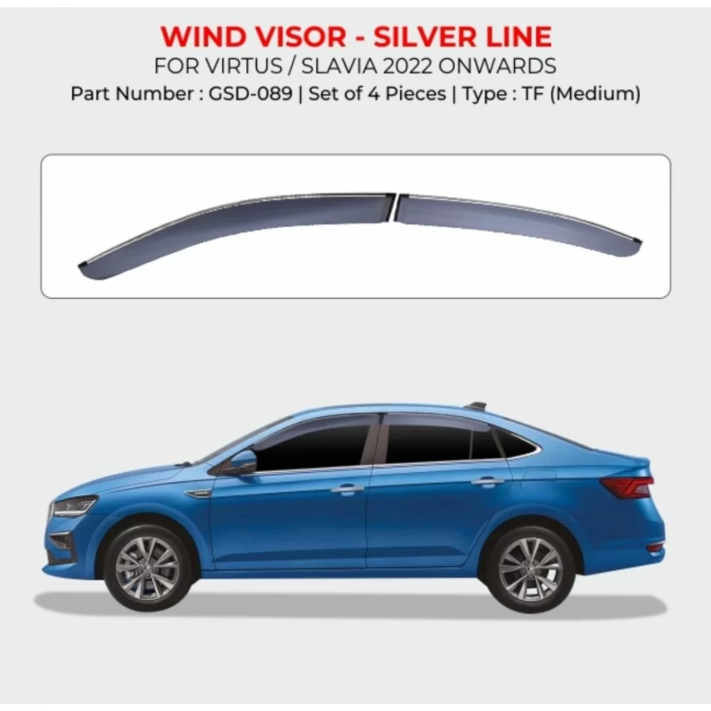 Skoda laura door visor deals